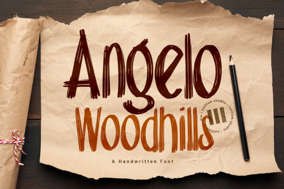 Angelo Woodhills: A Versatile Display Font for Creative Marketers