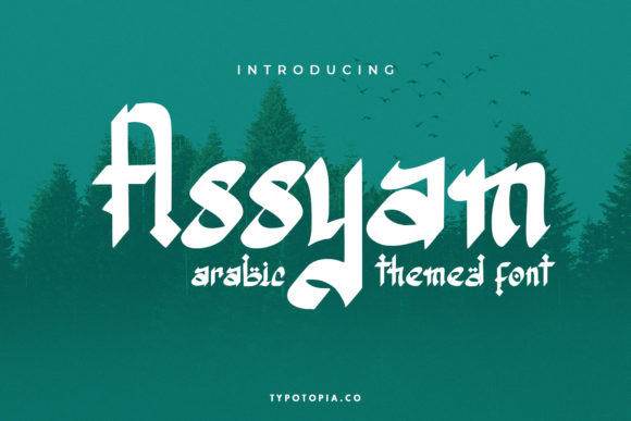 Assyam: Elevate Your Campaign with a Unique Display Font
