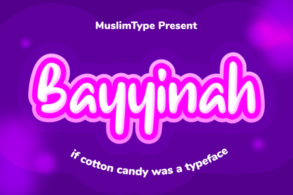 Bayyinah: A Quirky Display Font for Engaging Campaigns