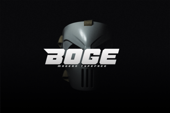 Bring Your Creations to Life with Boge, the Bold Display Font