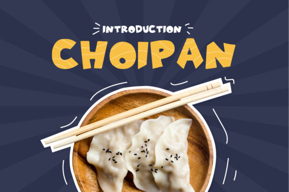 Choipan: A Charming Display Font for Editorial Design