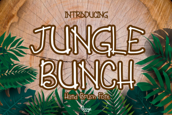 Discover Jungle Bunch: A Versatile Display Font for Editorial Design