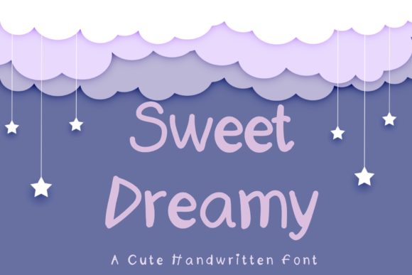 Discover Sweet Dreamy: A Charming Display Font for Your Editorial Designs