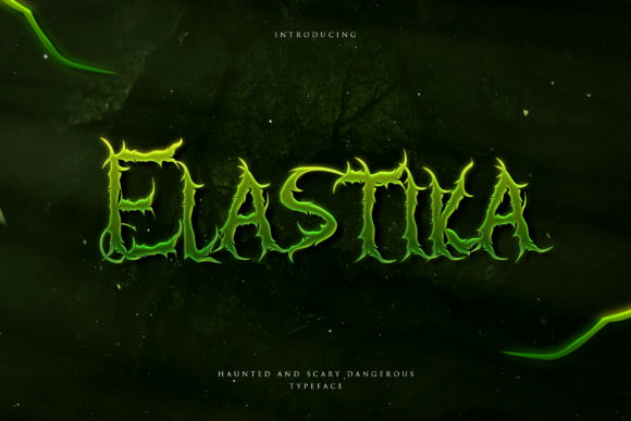 Elastika: The Spooky Display Font for Eye-Catching Campaigns