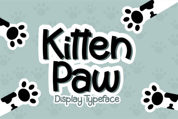 Enhance Your Brand with Kitten Paw: A Bold Display Font