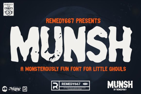 Enhance Your Brand with Munsh: A Bold Display Font