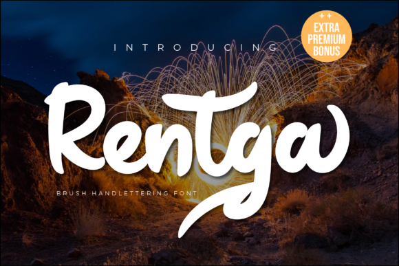 Enhance Your Brand with Rentga: A Modern Brush Display Font