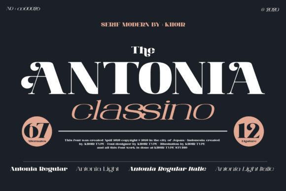 Enhance Your Web Design with The Antonia Font