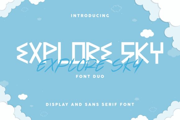 Explore Sky: A Creative Font for Handmade Makers