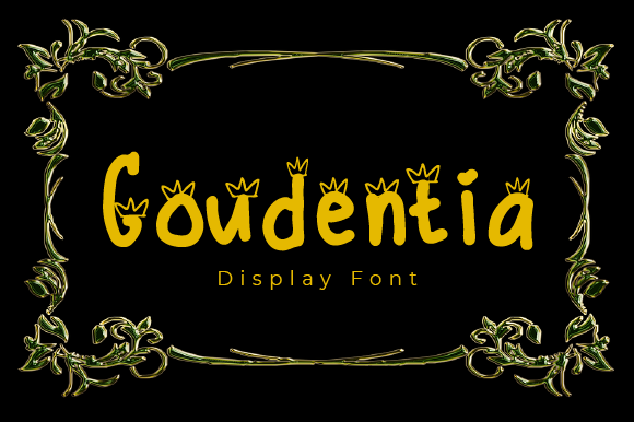 Exploring Goudentia: A Versatile Display Font for Creative Projects