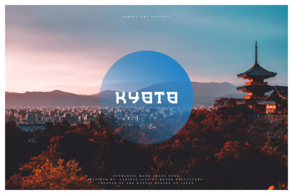 Introducing Kyoto: A Bold and Traditional Display Font