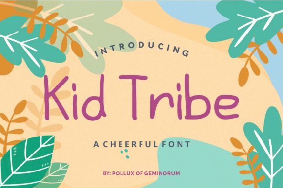 Kid Tribe: A Versatile Display Font for Editorial Design