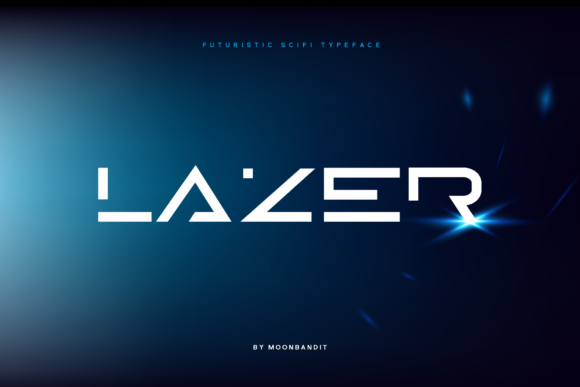 Lazer: A Bold and Modern Display Font