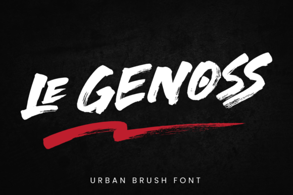 Le Genoss: A Display Font for Editorial Elegance