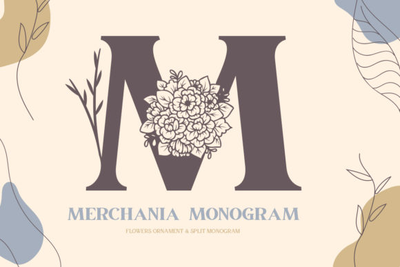 Merchania Monogram: Elevate Your Campaigns with This Unique Display Font