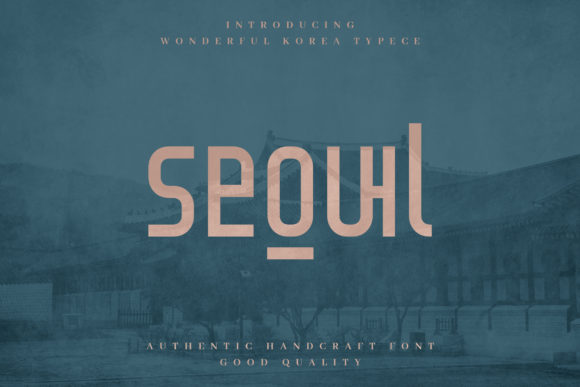 Seoul: A Bold and Authentic Korean Display Font
