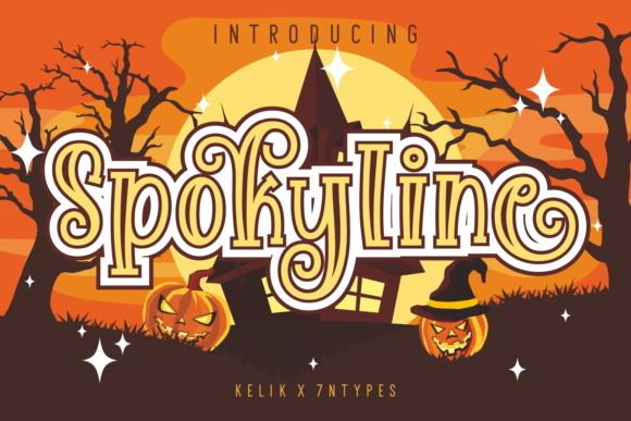 Spokyline: A Playful Display Font for Creative Web Design