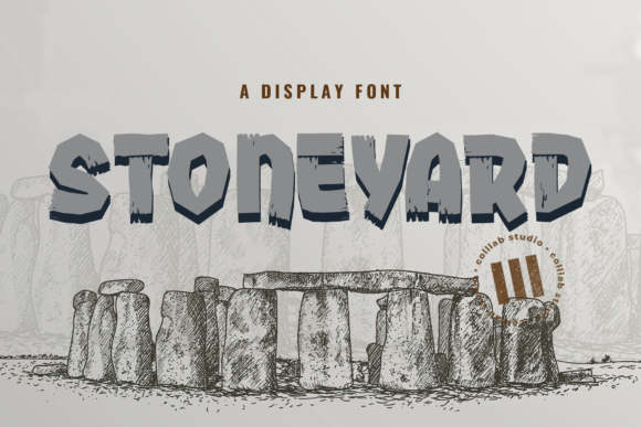 Stoneyard: A Unique Display Font for Editorial Brilliance