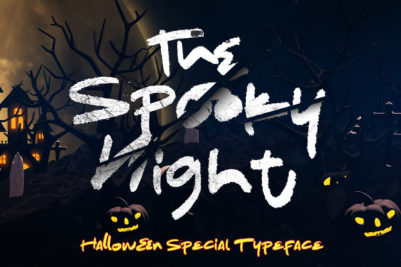 The Spooky Night: A Font for Memorable Halloween Campaigns