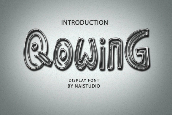 Transform Your Brand with Qowing: A Bold and Friendly Display Font