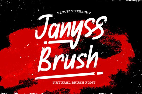 Unveiling Janyss Brush: A Versatile Font for Creative Branding