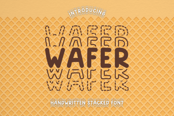 Wafer: A Clean and Modern Display Font for Web Design